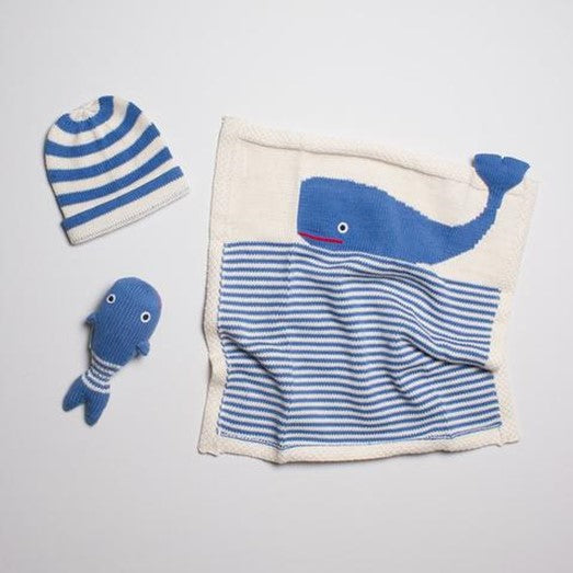 Whale Baby Gift Set