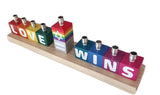 Love Wins Menorah - A Gifted Solution