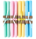 One Hundred 80 Degrees Pastel Taper Candles