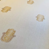 Gold Hamsa Tablecloth - A Gifted Solution