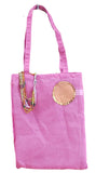 Pink Sarong with Matching Bag and Bracelet - A Gifted Solution