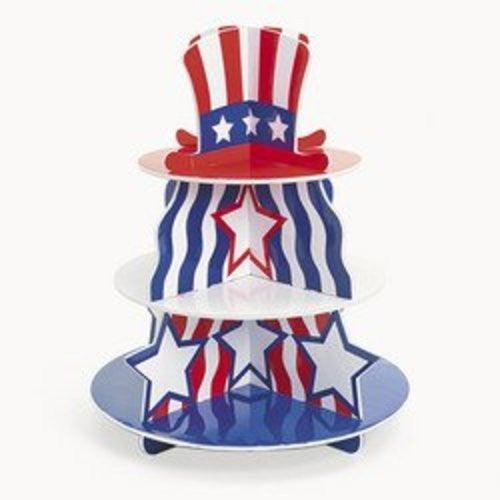 Patriotic Hat Cupcake Holder