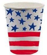 Stars and Stripes Paper Cups