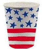 Slant Stars and Stripes Paper Cups - A Gifted Solution
