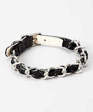 Robin Meyer Crinkle Patent Leather Chain Dog Collar - A Gifted Solution
