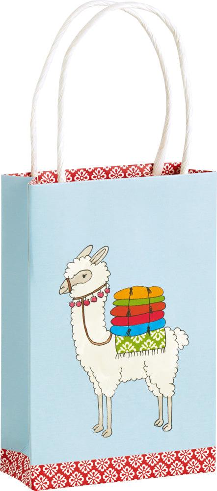 Happy Llamas Miniature Gift Bags Pkg of 4