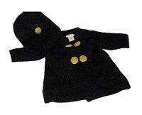 Zutano European Style Newborn Coat and Beret