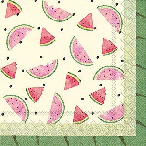 Watermelon Design Paper Luncheon Napkins