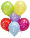 Keep Calm and Party On Balloons - A Gifted Solution
