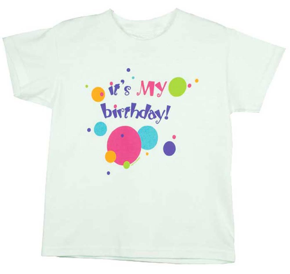 It's My Birthday Polka Dot Tee Shirt