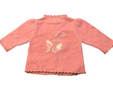 Hartstrings Pink Cardigan with Castle 12 mo. - A Gifted Solution