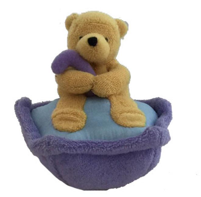 Classic Pooh Bear Terry Cloth Bath Toy
