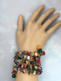 Natural Gemstone Wrapped Bracelet - A Gifted Solution