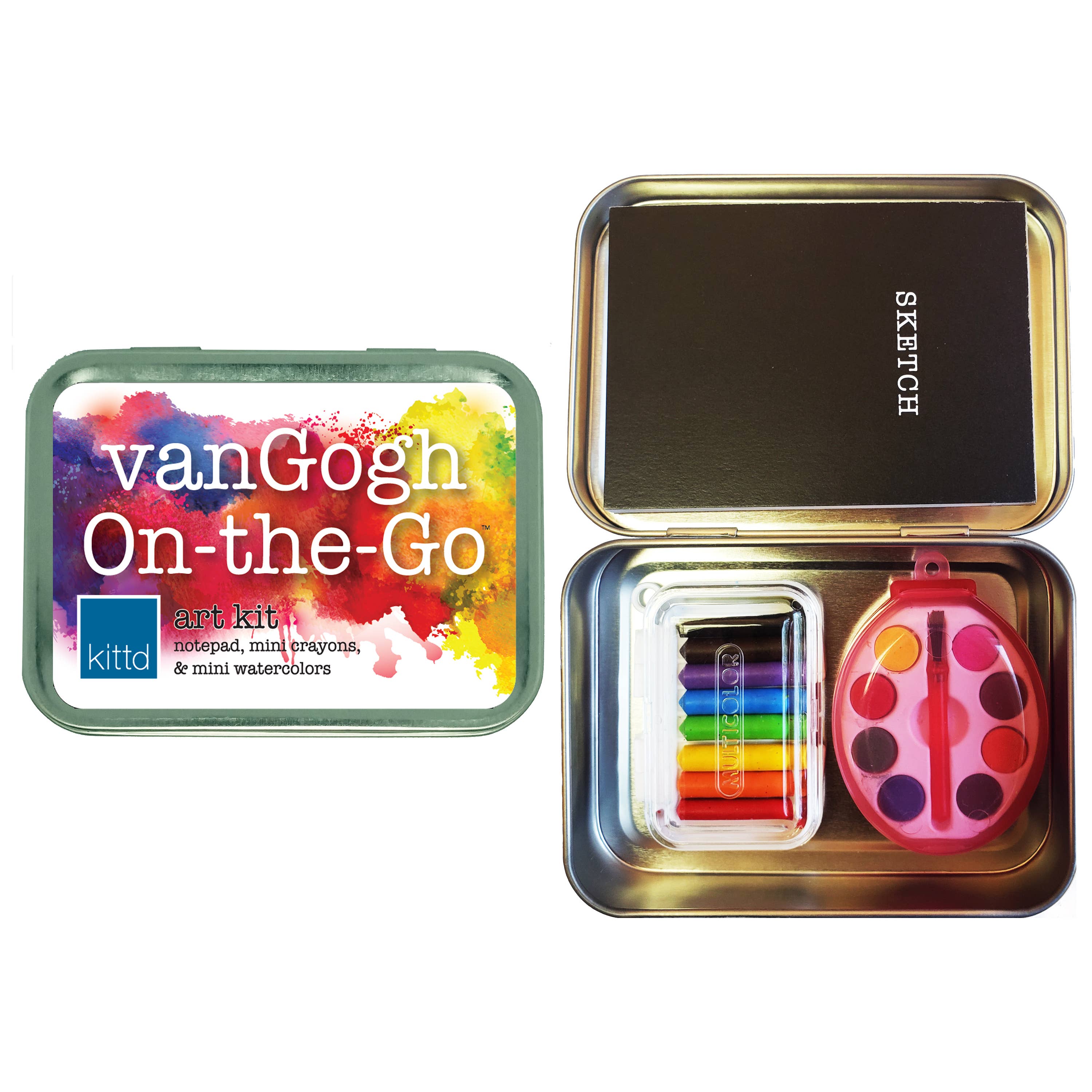 Van Gogh Watercolors Travel Play Set