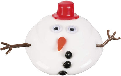 Melting Snowman Putty Slime Kit