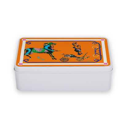 Equestrian Orange Treaure Box