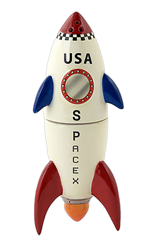 USA Rocket Salt and Pepper Shakers