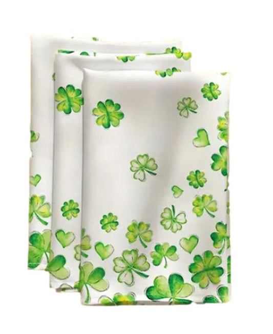 Shamrock Print Napkins