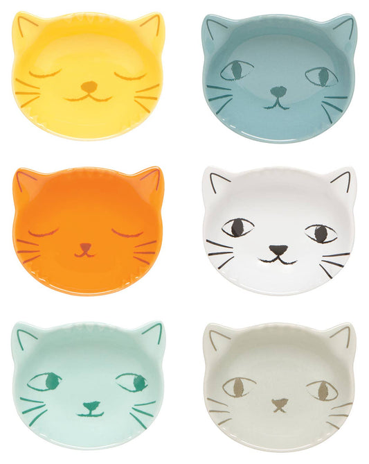 Danica Purrfect Cat Shaped Bowls