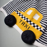 NYC Taxi Theme Baby Blanket Gift Set