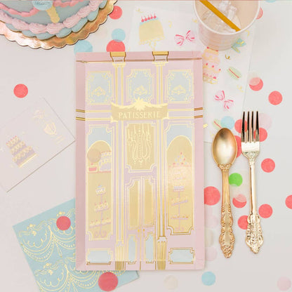 Let Them Eat Cake Patisserie Paper Plates