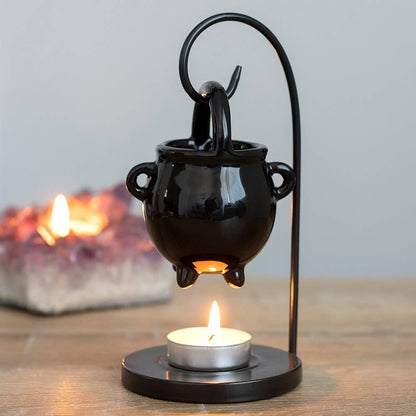 Halloween Hanging Cauldron Oil Burner