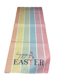 Easter Pastel Stripe Table Runner - A Gifted Solution