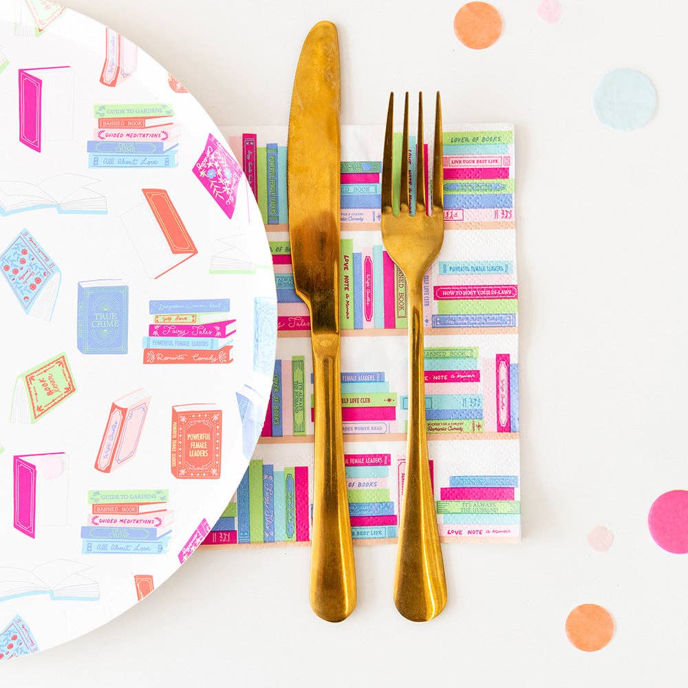 Book Club Paper Dinner Napkins