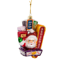 Kurt Adler Santa On Broadway Sign Ornament - A Gifted Solution