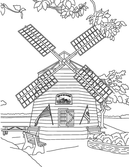 Color The Hamptons Coloring Book