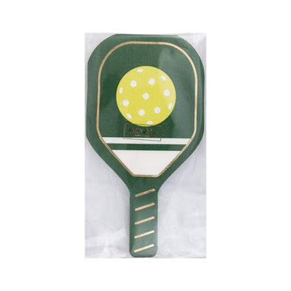 My Mind's Eye  Green Pickleball Paddle Paper Napkins