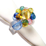 Pastel Beads Napkin Rings (Set/4) - A Gifted Solution