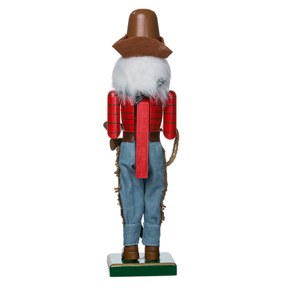 Cowboy Nutcracker 15"H