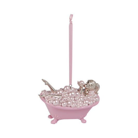 Bubbles Girl In Tub Ornament