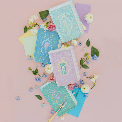 Book Club Die-Cut Paper Dinner Plates