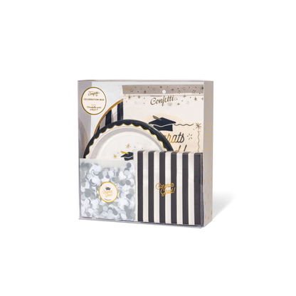 Graduation Party Supply Kit for 8