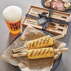 Corn on the Cob Skewers Gift Set