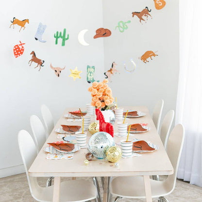 Western Theme Party Banner