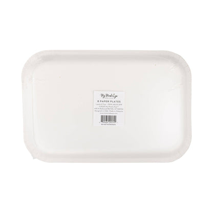 Land of Free Map Paper Plates (8 ct)