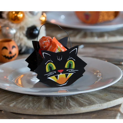 Black Cat Miniature Bucket