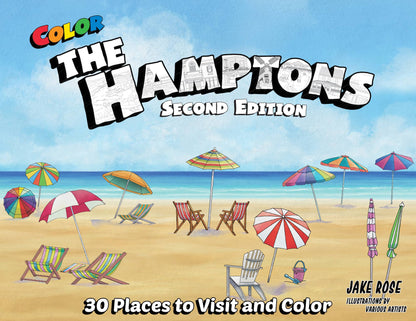 Color the Hamptons Coloring Book