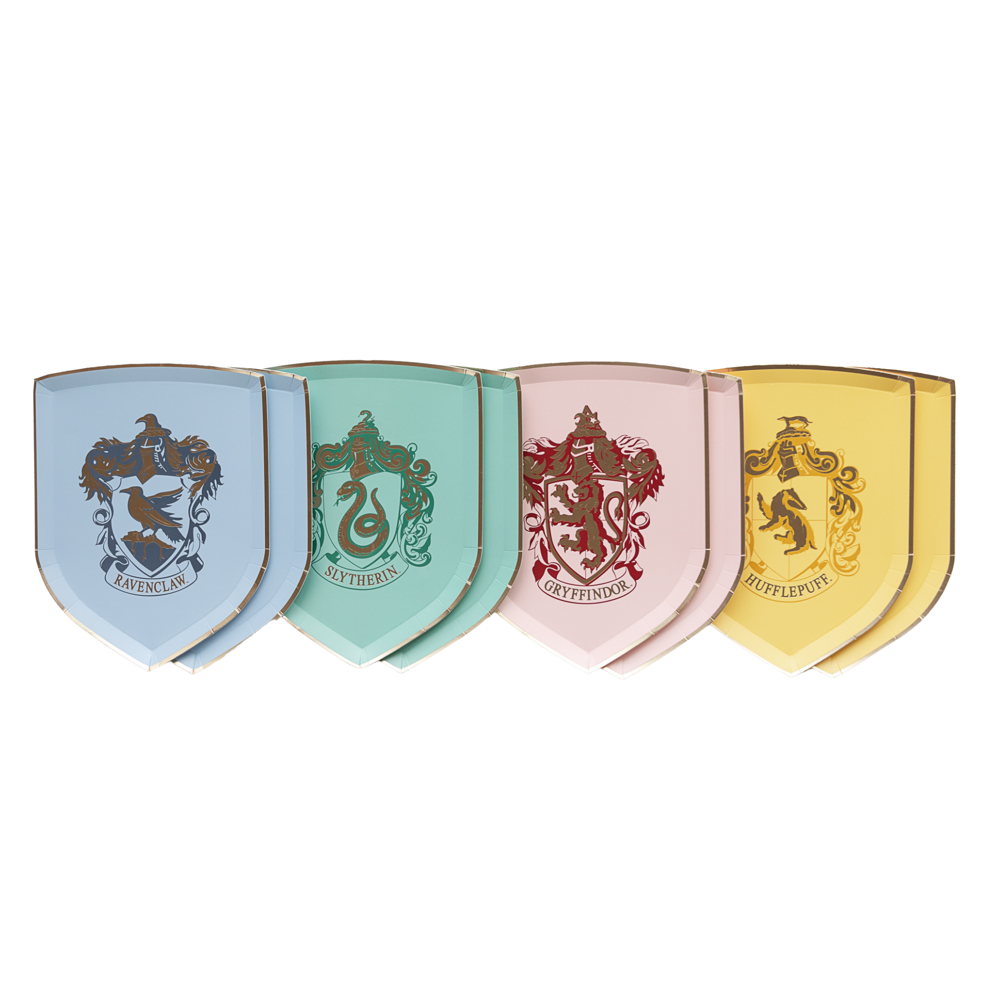 Harry Potter Shield Shaped Paper Dessert Plates