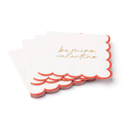 Be Mine Valentine Paper Beverage Napkins