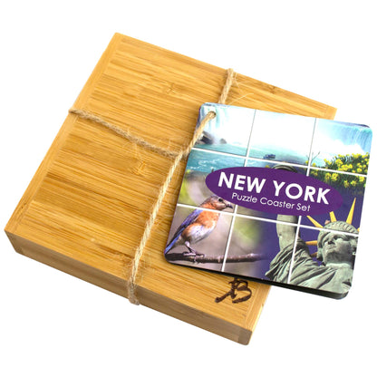 New York Puzzle Coaster Set