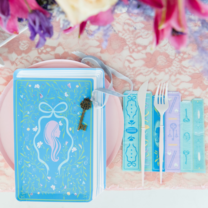 Book Club Die-Cut Paper Dinner Napkins