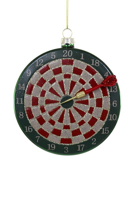 Cody Foster Green Dartboard Ornament