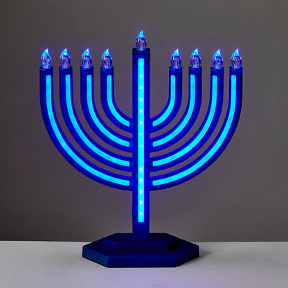 LED Menorah With Color Changing Lights