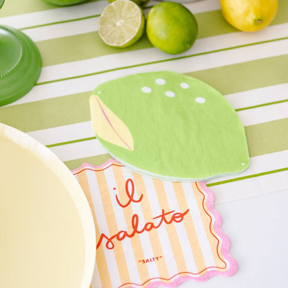 Italian Le Dinner Paper Beverage Napkins