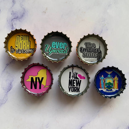 New York Bottlecap Magnets