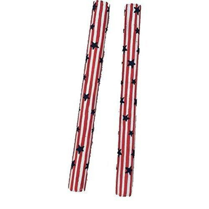 One Hundred 80 Degrees Red White Blue Americana Taper Candles (Set/2) - A Gifted Solution